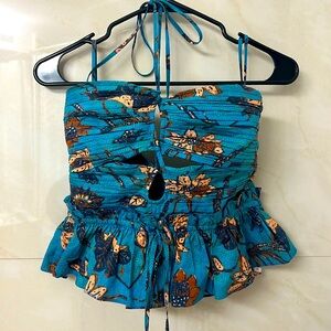 Ulla Johnson strapless halter top size 4